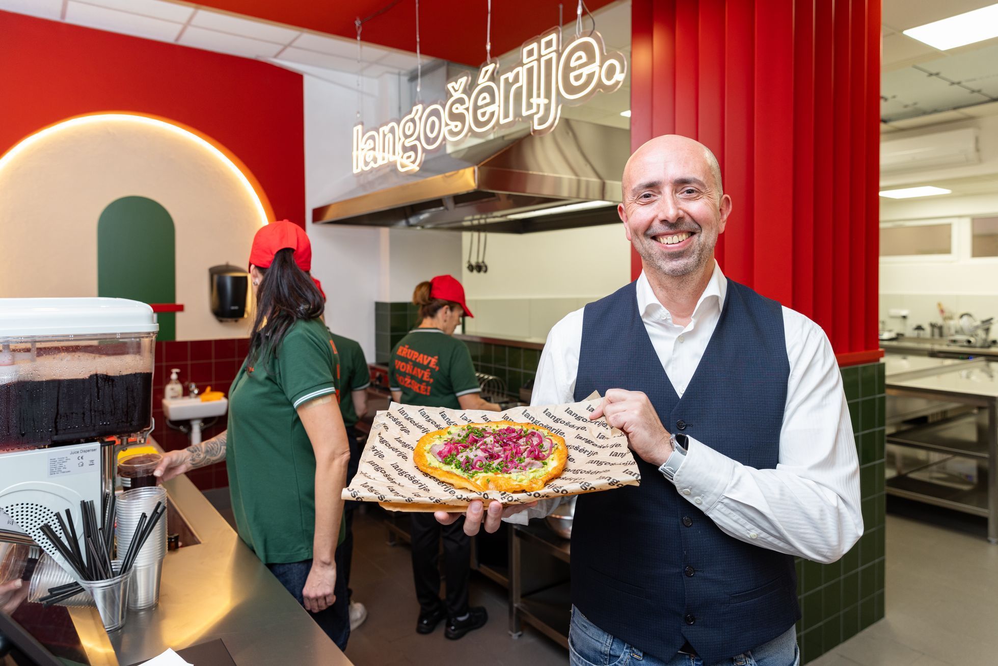 langoš, langošérije, jídlo, podnik, Praha, street food, fast food, Hloubětín