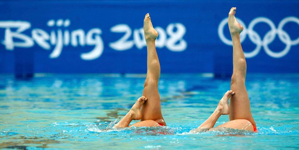 Synchronizované plavání