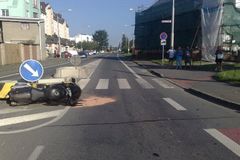 Na Českolipsku se srazila motorka s autem, dva mrtví