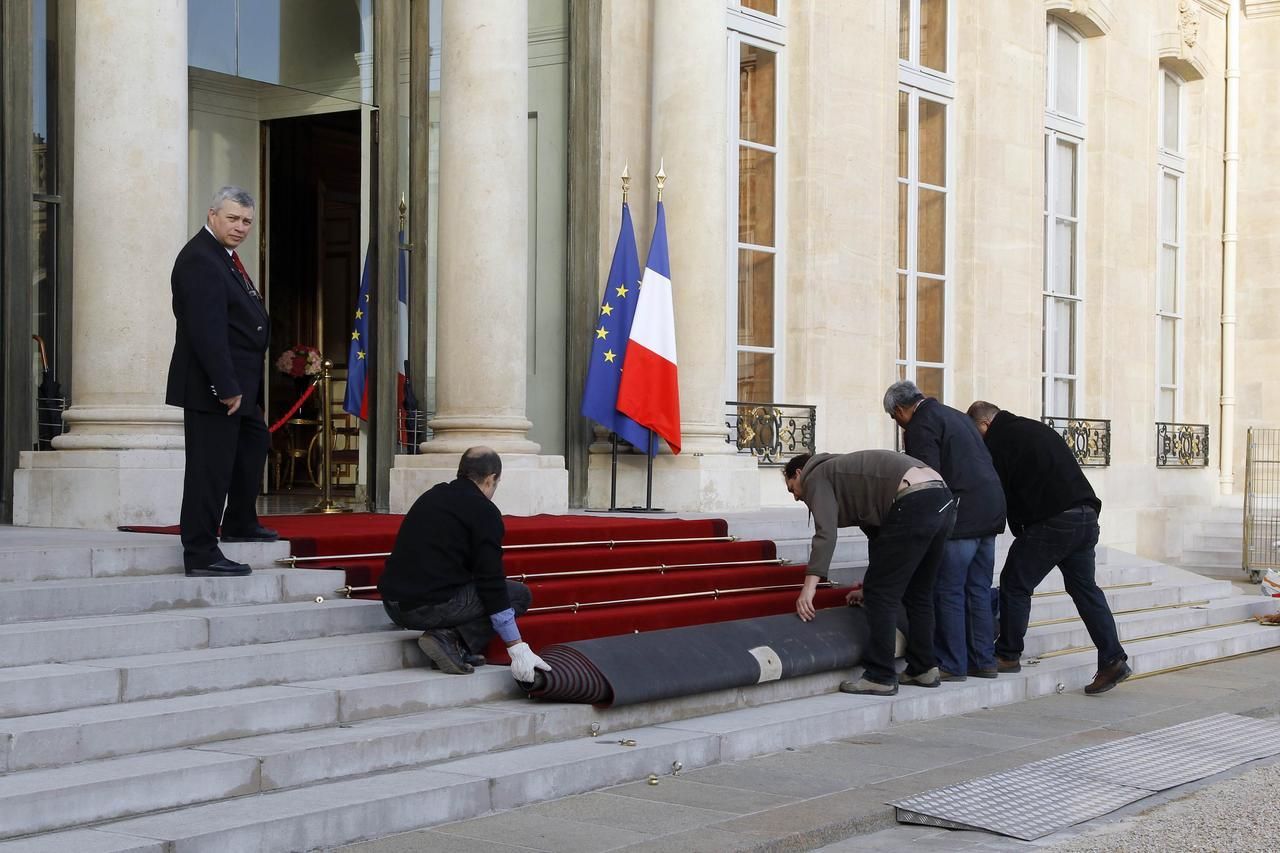 Inaugurace Francoise Hollanda