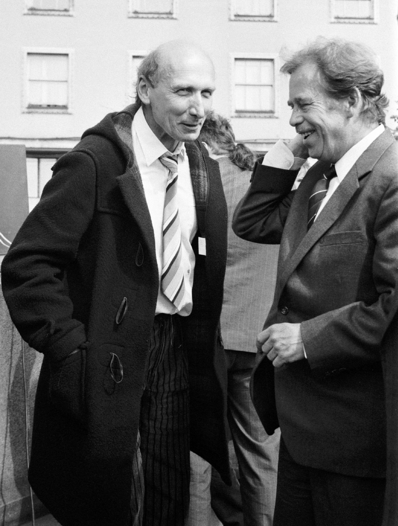 Jiří Černý, Václav Havel, 1990