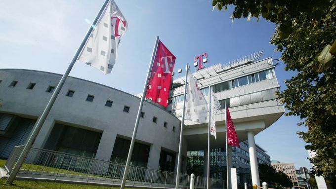 Hlavní budova firmy Deutsche Telekom