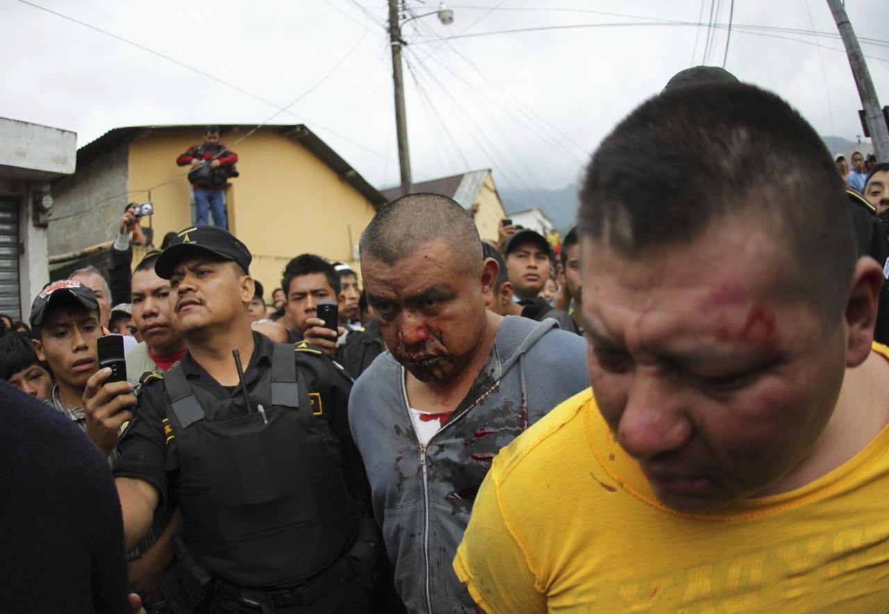 Foto: Lynčování v Guatemale