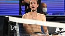 Tennis - Australian Open - Men's Singles Final - Melbourne Park, Melbourne, Australia - January 30, 2022 Russia's Daniil Medvedev during a break in play against Spain's R