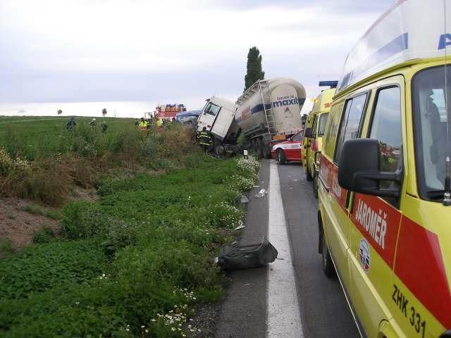 Nehoda u Holohlav na Královehradecku