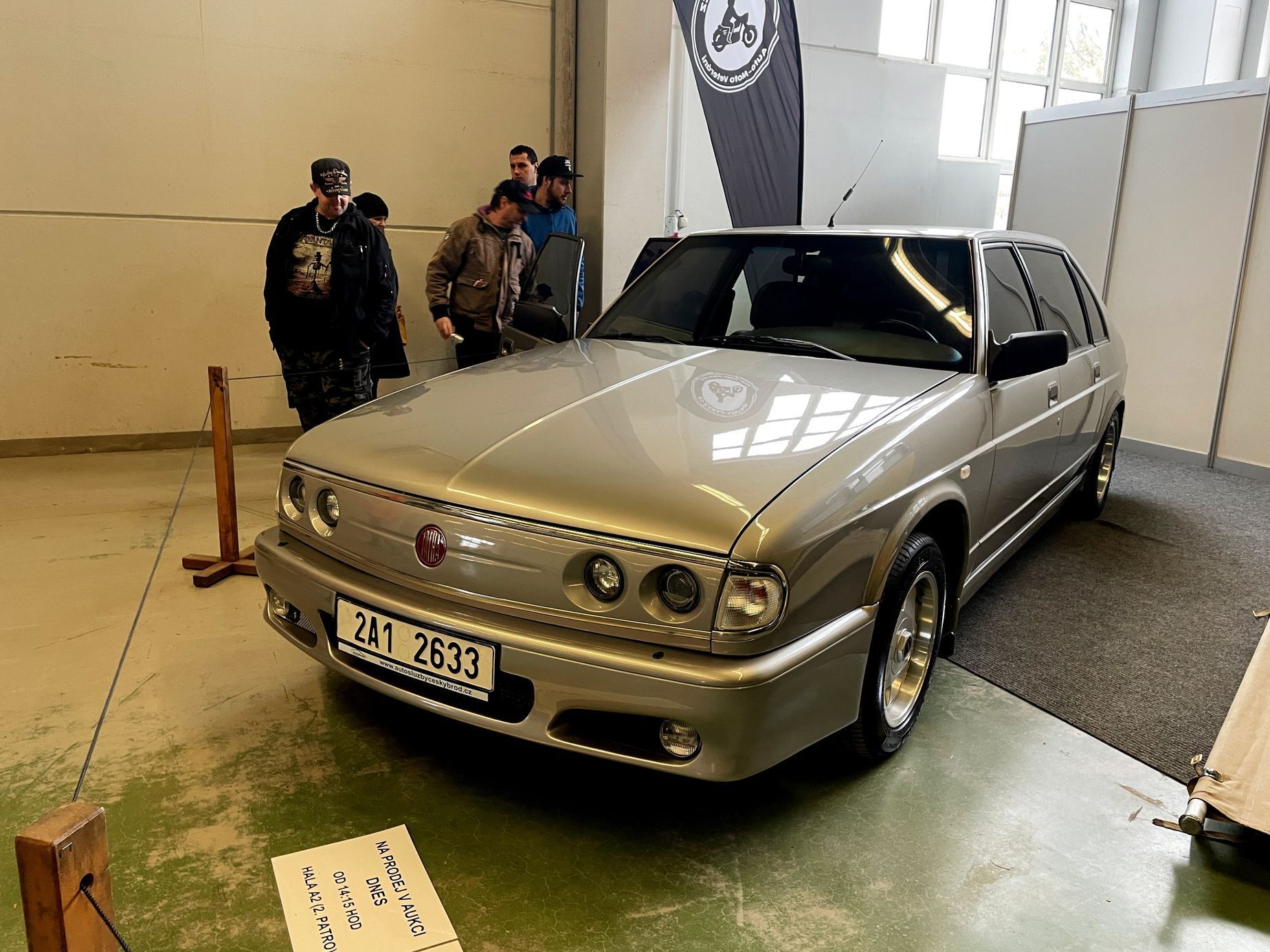 Aukce auto-moto veteránů Retro Garáž Lysá nad Labem listopad 2023