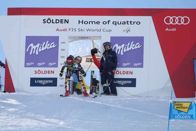 SP 2017-18, obří slalom Ž (Sölden): Ester Ledecká