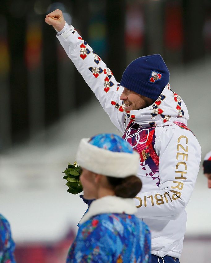 oči 2014, biatlon 10 km: bronzový Jaroslav Soukup