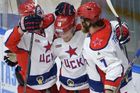 Rekordní zápas jim hlavu nezamotal. Hokejisté CSKA postoupili v Helsinkách do semifinále