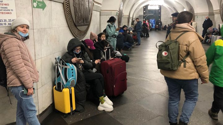 Zlá noc a ještě horší ráno: Jak Kyjev probudily sirény do války s Ruskem; Zdroj foto: Martin Novák