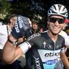 Zdeněk Štybar slaví vítězství v etapě Tour de France 2015