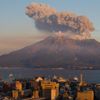 Sopka Sakura-jima v Japonsku