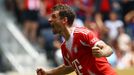 Thomas Müller slaví gól Bayernu v zápase MS klubů proti Aucklandu.