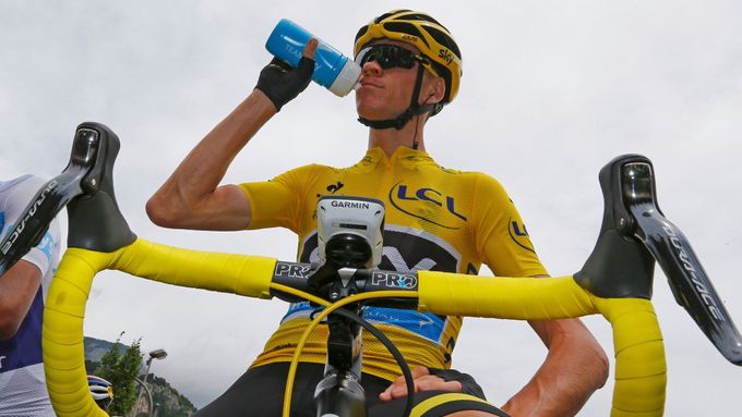 Chris Froome, vedoucí muž Tour de France.