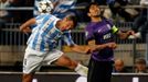 Fotbal, Liga mistrů, Málaga - Porto: Jeremy Toulalan - Lucho Gonzalez