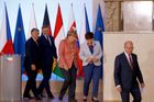 Na summitu visegrádské čtyřky jednali premiéři s Merkelovou hlavně o bezpečnosti v Evropě