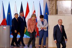 Na summitu visegrádské čtyřky jednali premiéři s Merkelovou hlavně o bezpečnosti v Evropě