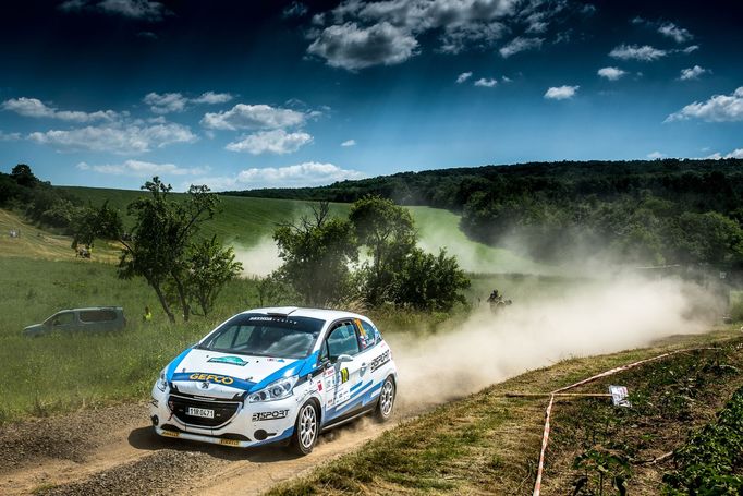 Lukáš Eis, Peugeot 208 R2 na trati Rallye Hustopeče 2021