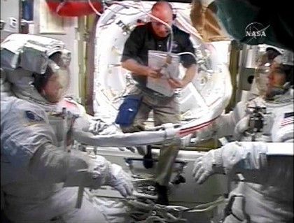Výstup do vesmíru - ISS