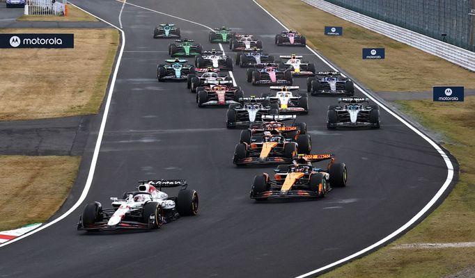Start VC Japonska F1 2025