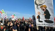 Německo demonstrace AFD