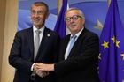 Babiš se sešel v Bruselu s Junckerem, o auditech nakonec nemluvili