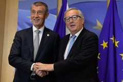 Babiš se sešel v Bruselu s Junckerem, o auditech nakonec nemluvili