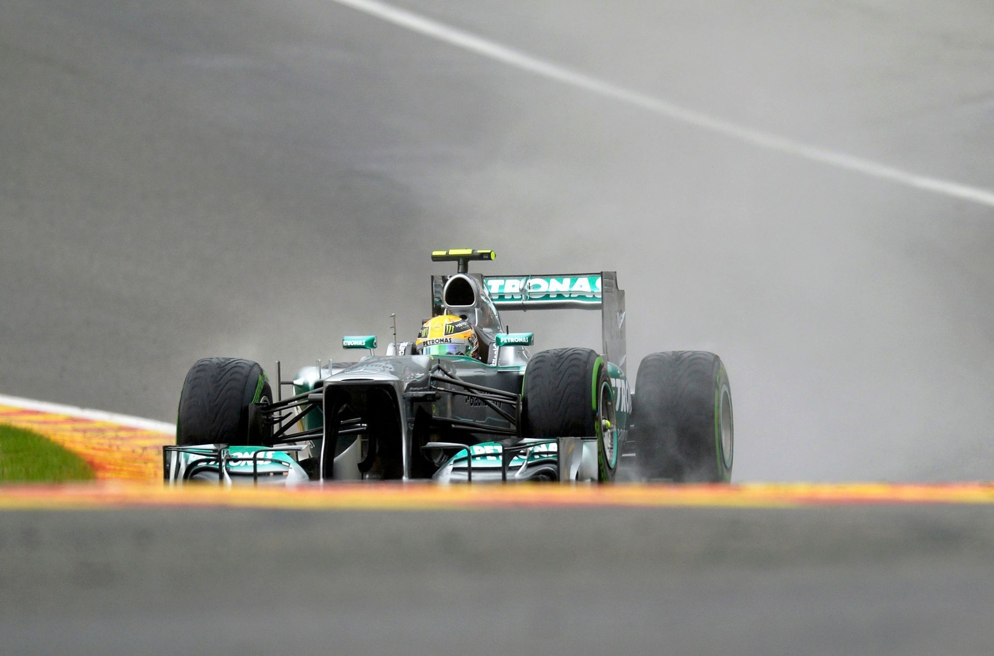 Formule 1, VC Belgie 2013: Lewis Hamilton, Mercedes