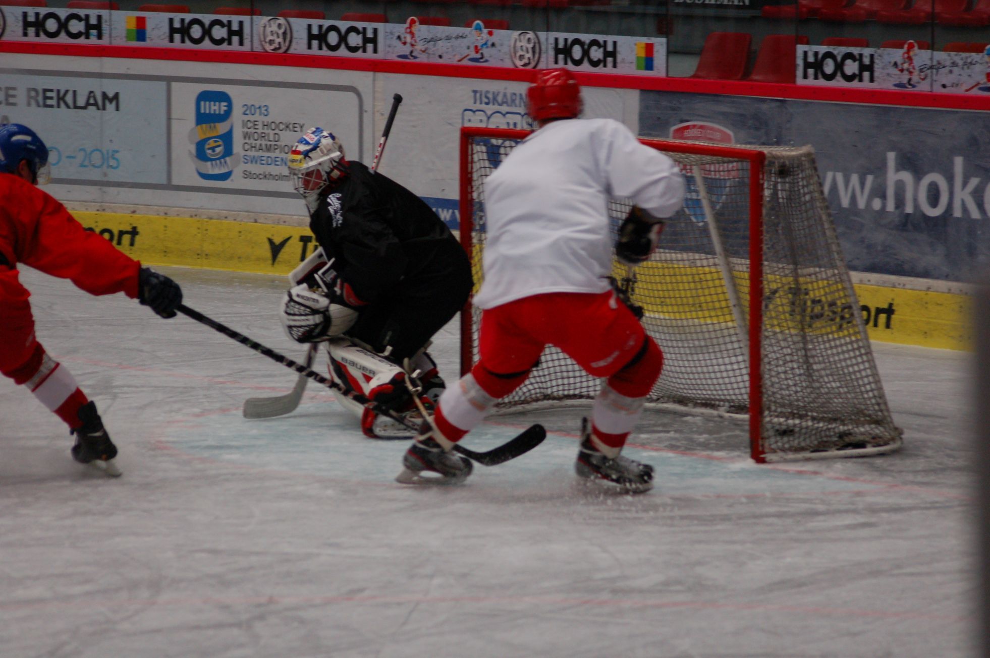 První trénink CB Hokej 2013