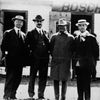 Indy 500 1911: zakladatelé Arthur Newby, Frank Wheeler, Carl Fisher a James Allison
