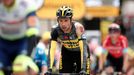 3. etapa Tour de France 2021: Potlučený a odřený Primož Roglič.