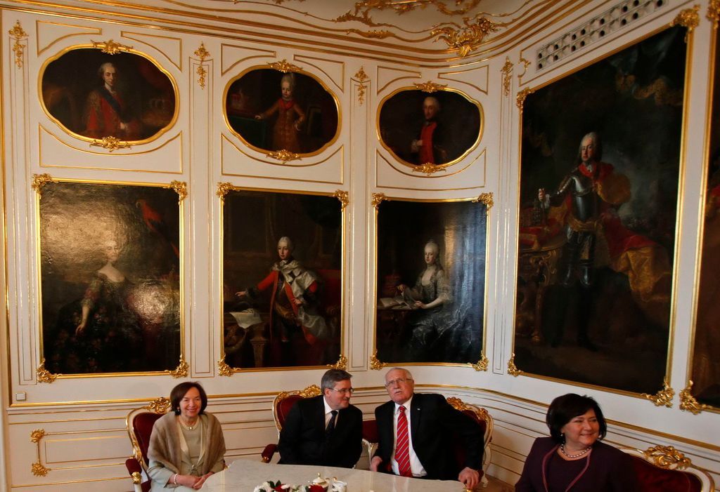 Prezident Komorowski v Praze