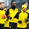 Usain Bolt trénuje s fotbalisty Borussie Dortmund