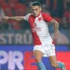Nicolae Stanciu v zápase 16. kola Slavia - Teplice
