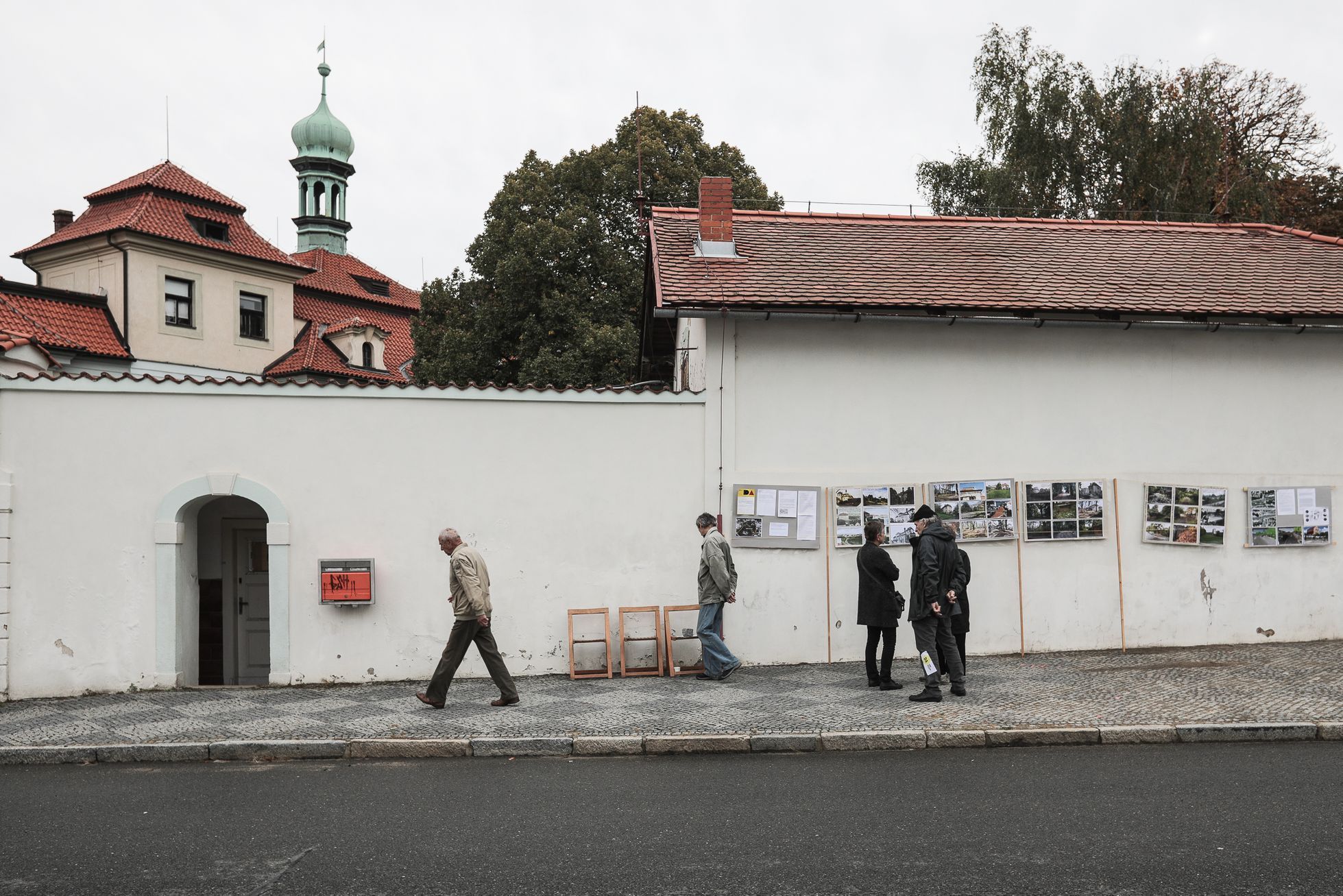Zámek Veleslavín, Praha - správce ÚZSVM ho výjimečně otevřel veřejnosti během Dne Architektury