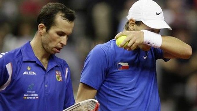 Radek Štěpánek a Tomáš Berdych ví, že Davis Cup letos nevyhrají