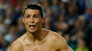 Real Madrid's Cristiano Ronaldo celebrates after scoring a penalty against Atletico Madrid during their Champions League final soccer match at the Luz Stadium in Lisbon M