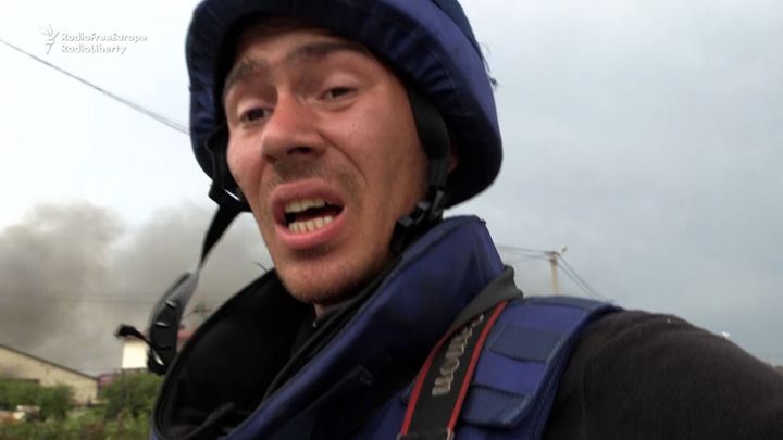 "Bylo těžké tomu uvěřit." Reportér popsal, co se děje na donbaské cestě života; Zdroj foto: Rádio Svobodná Evropa