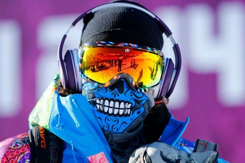 Soči 2014: pracovník údržby - slopestyle,  snowboard