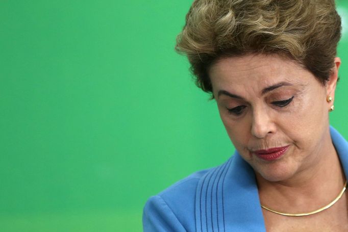 Brazilská prezidentka Dilma Rousseffová,