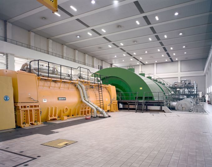 Reaktor v jaderné elektrárně Isar 2
