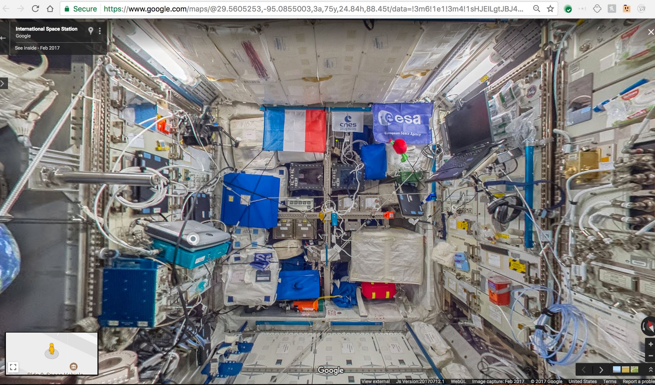 Google, ISS, Street View