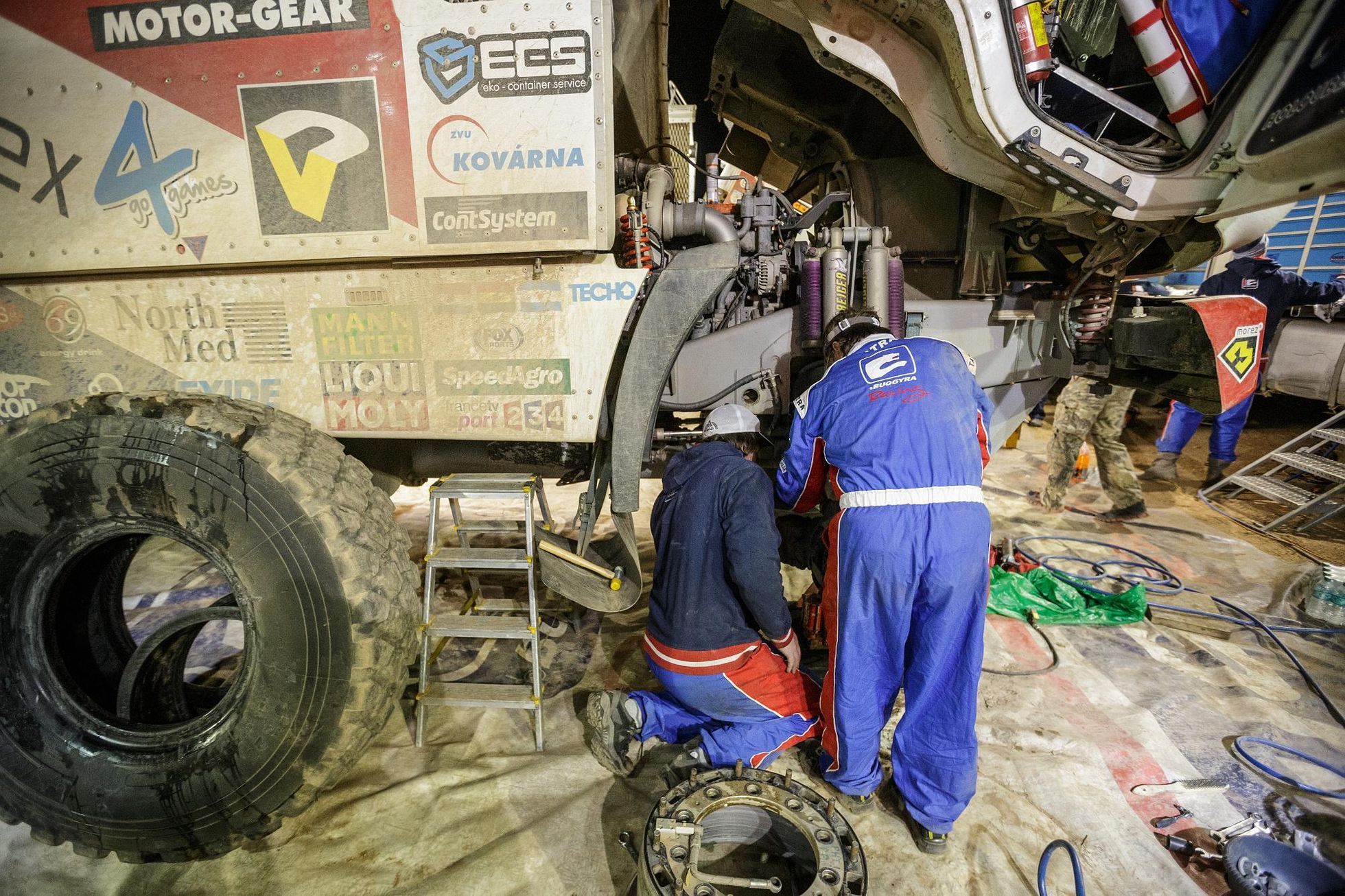 Rallye Dakar 2017 - zákulisí Buggyry