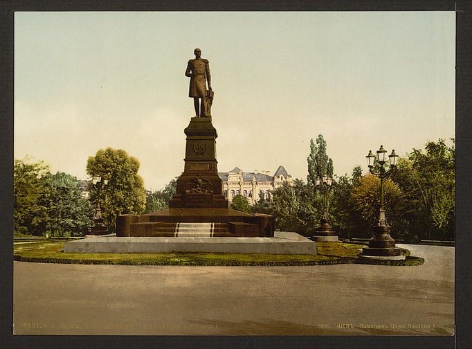 Ukrajina na historických barevných fotografiích z let 1890 - 1900. Fotochromové tisky, Library of Congress