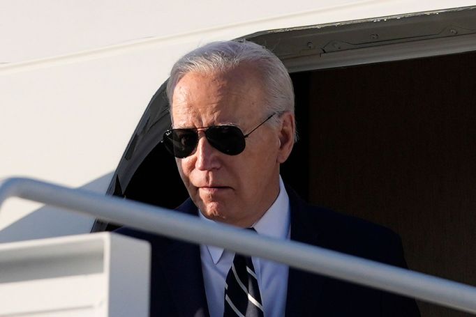 Prezident Joe Biden 13. dubna 2024.