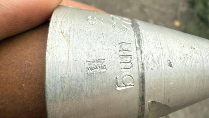 Nacistické detonátory nalezené na Ukrajině.