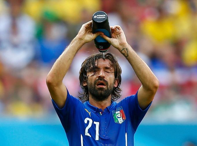 Andrea Pirlo na světovém šampionátu ve fotbale