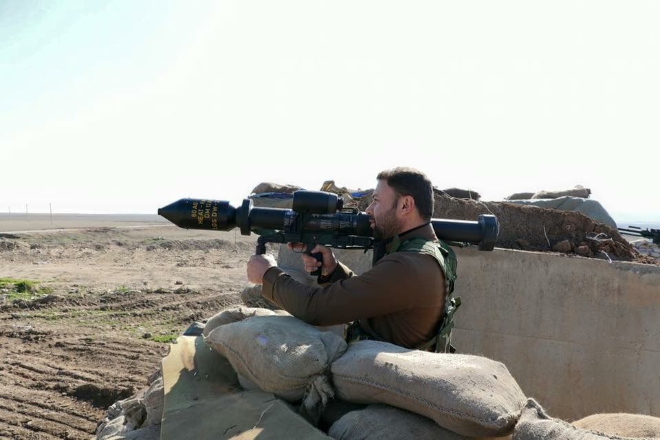 Zbraně nasazené v Mosulu