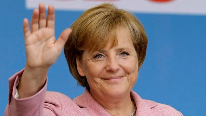 Lidovci, zdravím vás. Ilustrační snímek s Angelou Merkelovou.