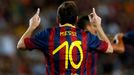 Fotbal, Barcelona - Santos: Lionel Messi